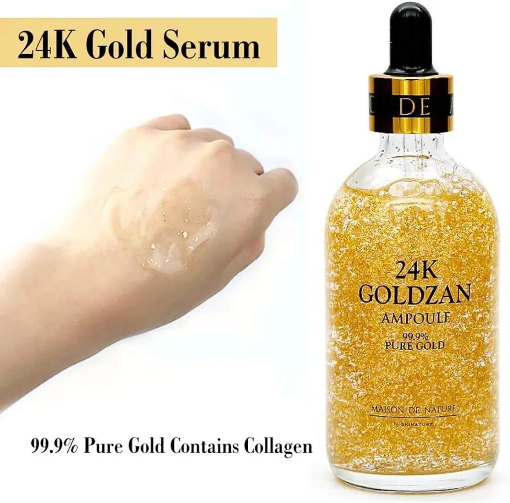 24K Gold Serum 100ml – Anti-Aging & Hydrating Glow
