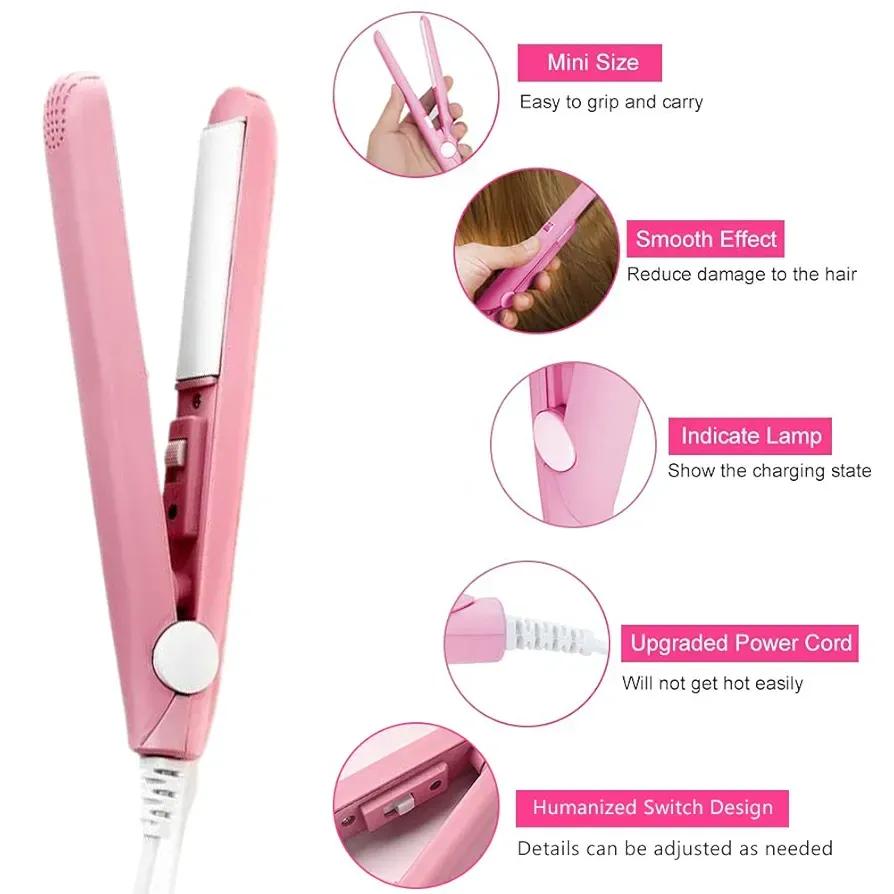 Fast Drying Pink Hair Straightener