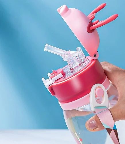 Reindeer Kids Water Bottle with Handle – 600ml