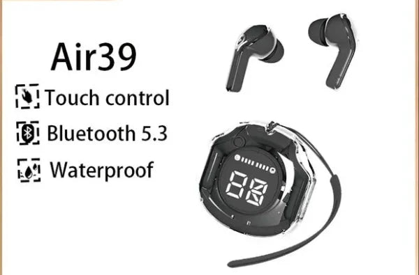 Air 39 Transparent Bluetooth 5.3 Earbuds