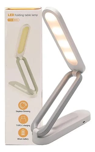 B005 LED Folding Desk Lamp – Rechargeable & Dimmable