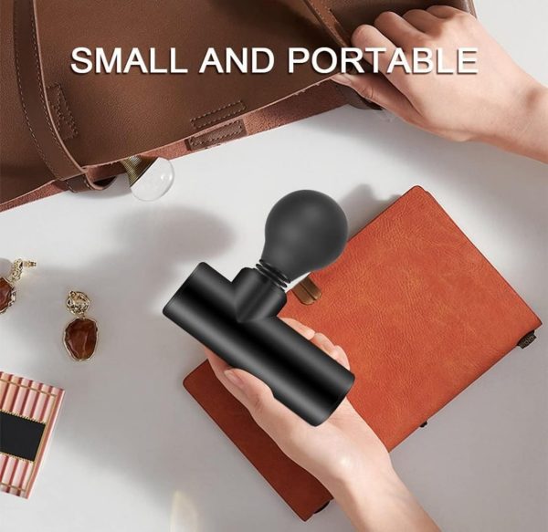 Mini Rechargeable Muscle Massager Gun | Deep Tissue Relief