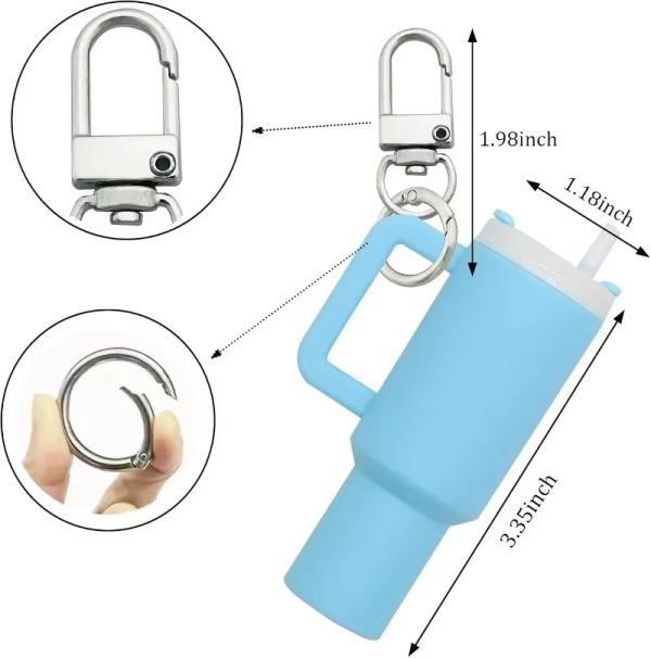 Mini Stanley Tumbler Keychain – Cute Charm