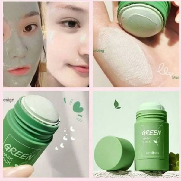 Green Tea Cleansing Mask Stick – Oil Control & Detox