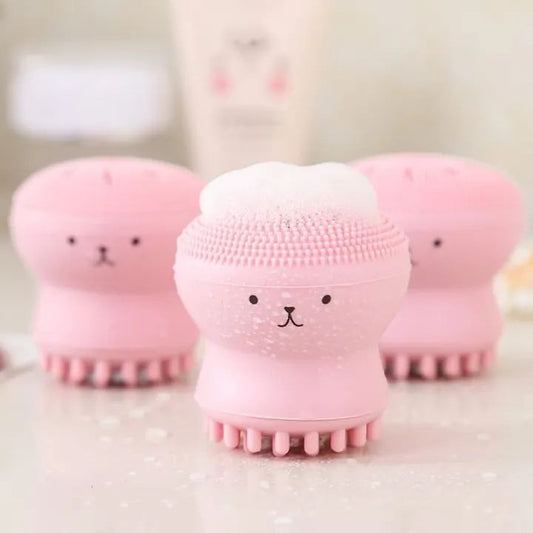 Silicone Facial Cleansing Brush & Exfoliating Tool
