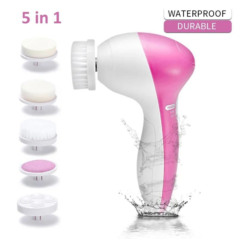 5 in 1 Facial Cleanser & Electric Massager