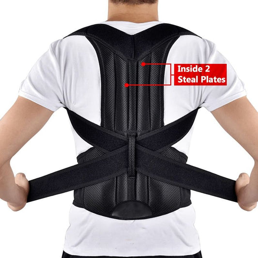 Portable Smart Posture Corrector And Pain Relief Belt for Back & Shoulder
