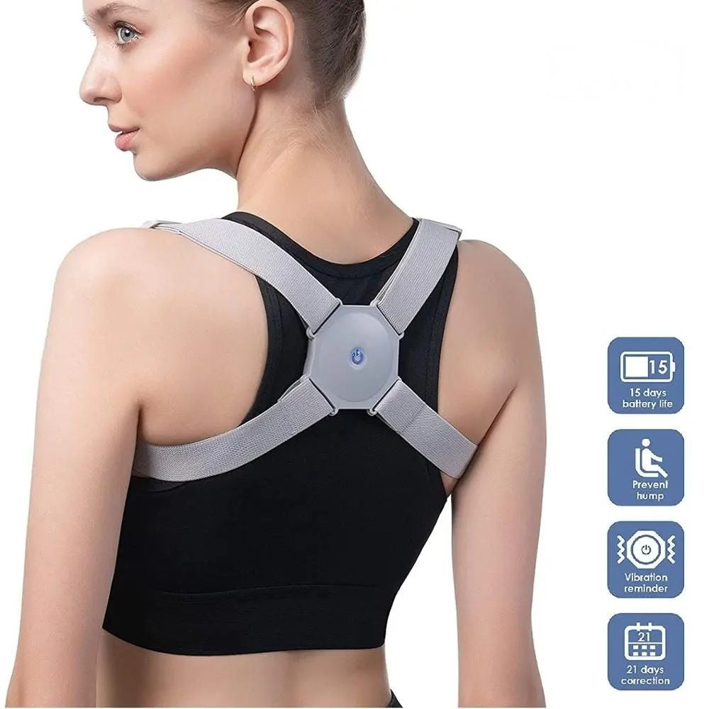 Smart Belt Posture Corrector – Vibrational Pain Relief