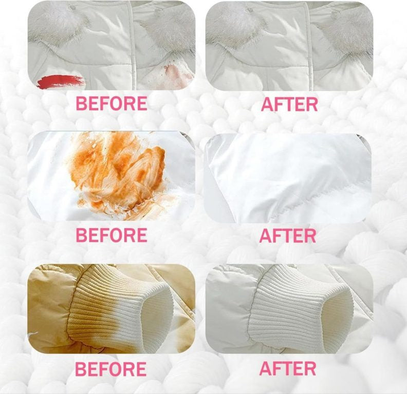 Effervescent Laundry Stain Remover Tablets (10pcs)