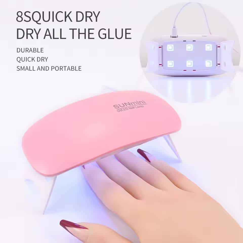Mini UV LED Nail Lamp – Portable Gel Curing Dryer