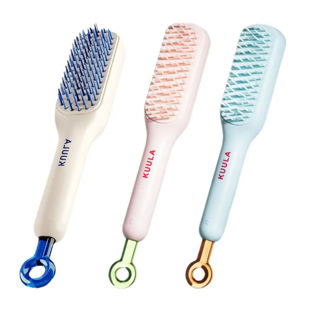 Magic Retractable Self-Cleaning Hair Brush
