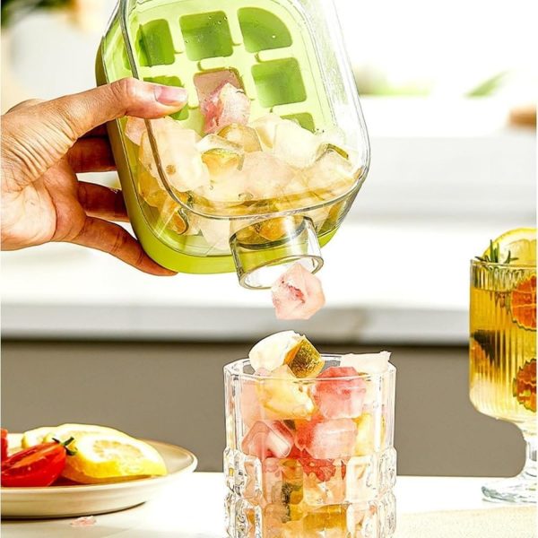 2-in-1 Ice Cube Bottle & Water Cup – 500ml