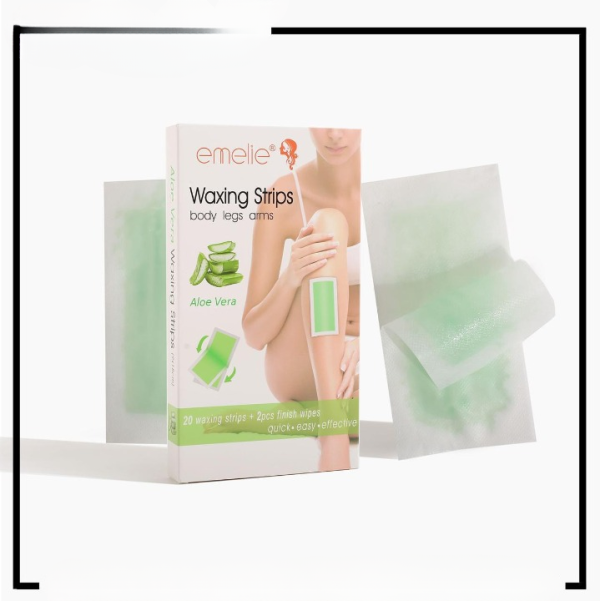 Pack of 20 Waxing Strips – Smooth Skin Hair Removal