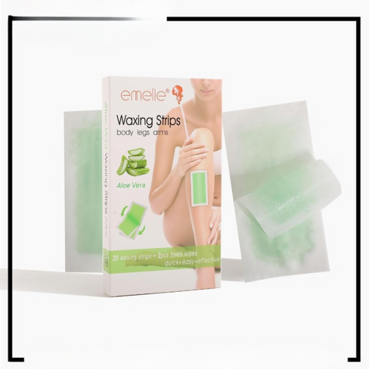 Pack of 20 Waxing Strips – Smooth Skin Hair Removal