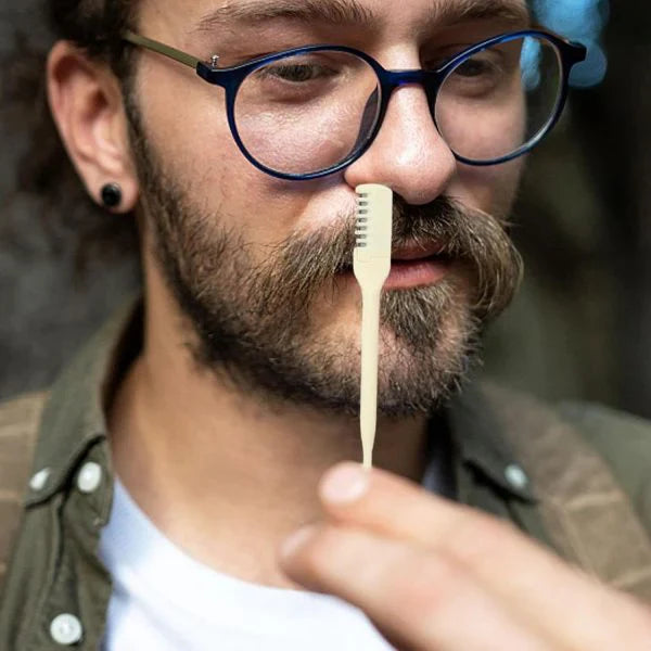 Manual Nose Hair Trimmer – Stainless Steel (2pcs Set)