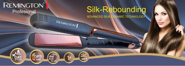 Remington Silk Ceramic Hair Straightener 8215