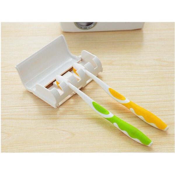 Automatic Toothpaste Dispenser & Holder Set